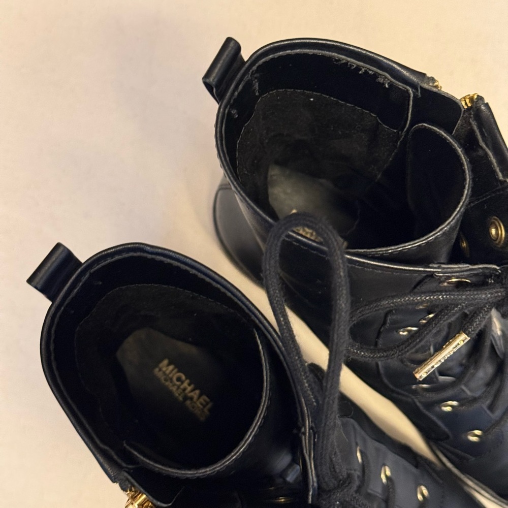 Michael Kors Black Ankle Boots - Picture 9 of 13